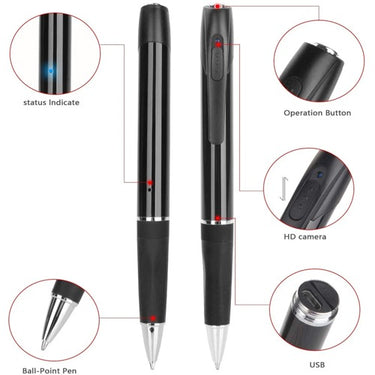 HD Pen Hidden Camera with Built in DVR